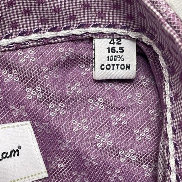 Robert Graham‎ Mens Sz M Knowledge Wisdom Truth Long Sleeve Shirt Flip Cuffs - Picture 6 of 10